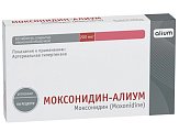 Купить моксонидин-алиум, таблетки покрытые пленочной оболочкой 0,2мг, 60 шт в Ваде