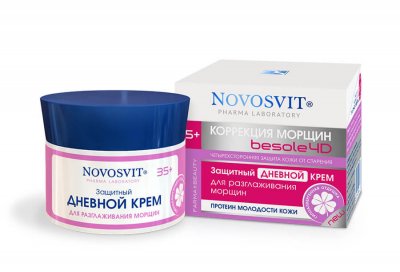 Купить novosvit (новосвит) крем дневной для разглаживания морщин защитный, 50мл в Ваде
