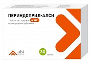 Купить периндоприл-алси, таблетки 4 мг, 30 шт в Ваде