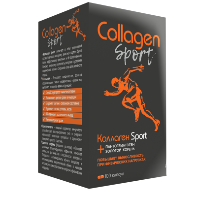 Купить коллаген спорт (collagen sport) капсулы, 100 шт  в Ваде