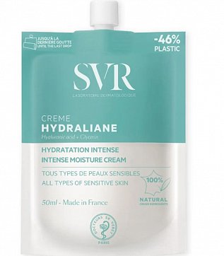 SVR Hydraliane (СВР) крем для лица легкий Интенсивный увлажняющий для всех типов чувствительной кожи 50мл