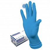 Купить перчатки dermagrip high risk powder free, сверхпрочные синие, размер l, 50 шт в Ваде