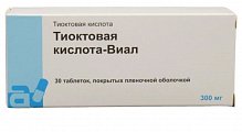 Купить тиоктовая кислота-виал, таблетки, покрытые пленочной оболочкой 300мг, 30 шт в Ваде