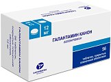Купить галантамин, таблетки, покрытые пленочной оболочкой 12мг, 56 шт в Ваде