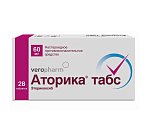 Купить аторика, таблетки, покрытые пленочной оболочкой 60мг, 28шт в Ваде