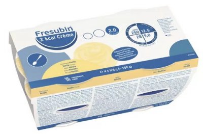 Купить fresubin (фрезубин), крем для энтерального питания со вкусом ванили, 125г 4 шт (2ккал) в Ваде
