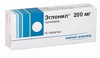 Купить эглонил, таблетки 200мг, 12 шт в Ваде