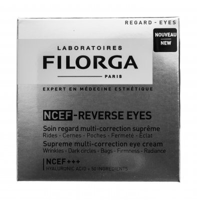 Купить филорга nctf-реверс айз (filorga nctf-reverse eyes) крем для контура вокруг глаз интенсив мультикорректирующий 15мл в Ваде