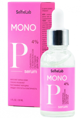 Купить selfielab mono (селфилаб) сыворотка для лица с комплексом пептидов, 30мл в Ваде