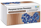 Купить розувастатин реневал, таблетки покрытые пленочной оболочкой 10мг 90шт в Ваде