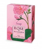 Купить rose of bulgaria (роза болгарии) мыло натуральное косметическое с частичками лепестков роз, 100г в Ваде