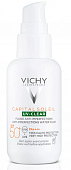 Купить vichy capital soleil (виши) флюид для лица невесомый солнцезащитный против несовершенств uv-clear spf50+, 40 мл в Ваде