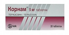 Купить корнам, таблетки 5мг, 20 шт в Ваде