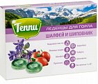 Купить леденцы теппи с шалфеем и шиповником, леденцы массой 3,2г 20 шт бад в Ваде