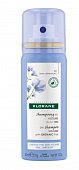 Купить klorane (клоран) шампунь сухой с органическим экстрактом льняного волокна для объёма волос, 50 мл  в Ваде