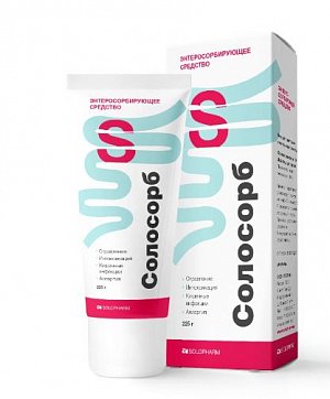 Солосорб, гель для приготовления суспензии для приема внутрь, 225 г