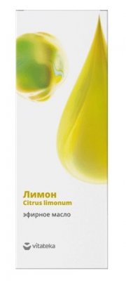 Купить vitateka (витатека) масло эфирное лимон, 10мл в Ваде