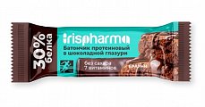 Купить ирисфарма (irispharma) батончик протеиновый 30% брауни в шоколадной глазури, 40г бад в Ваде