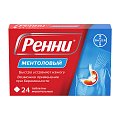 Купить ренни, таблетки жевательные, ментоловые, 24 шт в Ваде