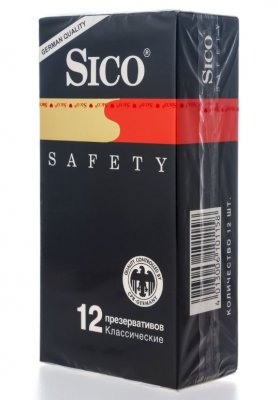 Купить sico (сико) презервативы safety классические 12шт в Ваде