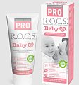 Купить рокс (r.o.c.s) зубная паста для детей pro baby минеральная защита и нежный уход, 45г в Ваде