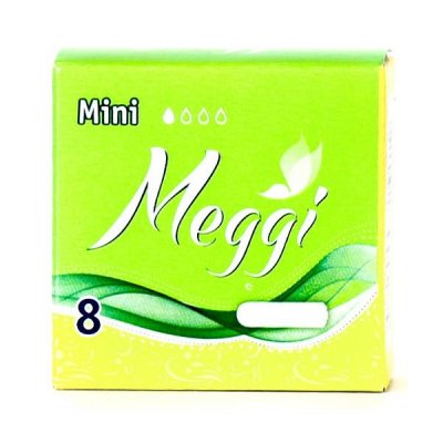Купить meggi (мегги) тампоны гигиенические мини, 8 шт в Ваде