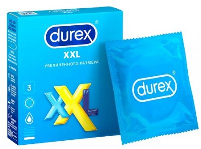 Купить durex (дюрекс) презервативы xxl 3шт в Ваде