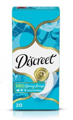 Купить discreet (дискрит) прокладки део весенний бриз 20шт в Ваде