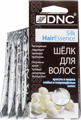 Купить dnc (днц) шелк для волос пак 10мл, 4шт в Ваде