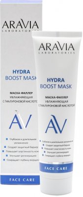 Купить aravia (аравиа) маска-филлер для лица увлажняющая гиалуроновая, 100мл в Ваде