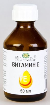 Купить витамин е природный (токоферол) мирролла, флакон 50мл бад в Ваде