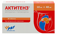 Купить актитенз, таблетки 10 мг+40 мг, 30 шт в Ваде