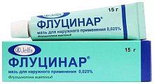 Купить флуцинар, мазь для наружного применения 0,025%, 15г в Ваде