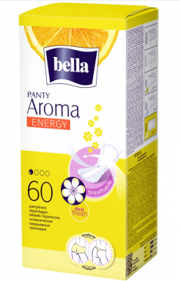 Купить bella (белла) прокладки panty aroma energy 60 шт в Ваде