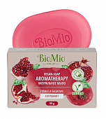 Купить biomio (биомио) bio-soap aromatherapy мыло натуральное гранат и эфирное масло базилика 90 гр в Ваде