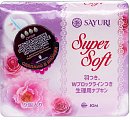 Sayuri (Саюри) super soft прокладки супер (4 капли) 9 шт.