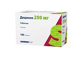 Купить дицинон, таблетки 250мг, 100 шт в Ваде