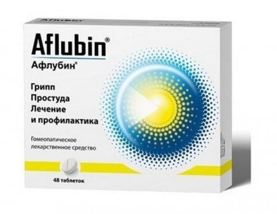 Купить афлубин, таблетки подъязычные гомеопатические, 48 шт в Ваде