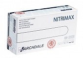 Купить перчатки archdale nitrimax смотровые нитриловые нестерильные неопудренные текстурированные размер s, 100 шт белые в Ваде