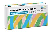 Купить метронидазол-реневал, таблетки 250мг, 40шт в Ваде