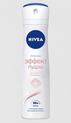 Купить nivea (нивея) део дезодорант спрей эффект пудры, 150мл в Ваде