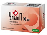 Купить ультоп, капсулы кишечнорастворимые 10мг, 28 шт в Ваде
