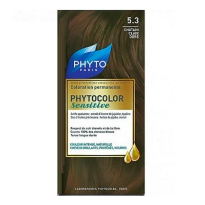 Купить фитосолба фитоколор (phytosolba phyto color) краска для волос оттенок 5,3 светло-золотистый шатен в Ваде