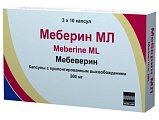 Купить меберин мл, капсулы с пролонгированным высвобождением 200мг, 30 шт в Ваде