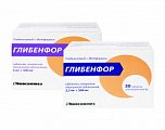Купить глибенфор, таблетки, покрытые пленочной оболочкой 5мг+500мг, 30 шт в Ваде