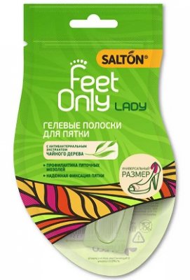 Купить salton (салтон) feet comfort lady полоски гелевые для пятки, 2 шт в Ваде