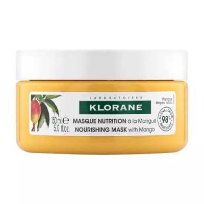 Купить klorane (клоран) маска для сухих и поврежденных волос с маслом манго, 150мл в Ваде