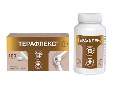 Терафлекс, капсулы 500мг+400мг, 100 шт