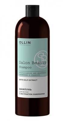 Купить ollin prof salon beauty (оллин) шампунь для волос с экстрактом ламинарии, 1000 мл в Ваде