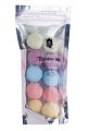 Купить fabrik cosmetology (фабрик косметик) шарики бурлящие маленькие для ванны rainbow balls 150 гр в Ваде